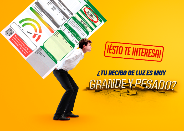 Páneles Solares Recibo